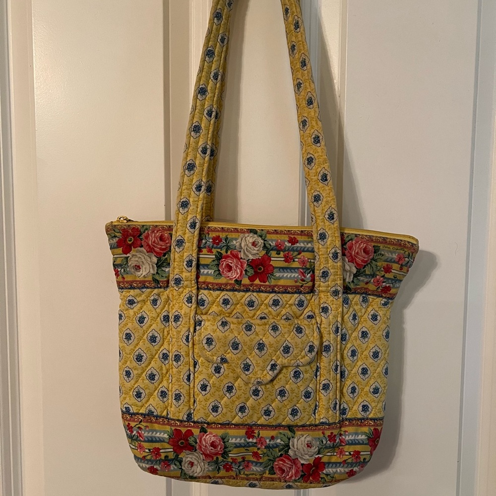 Yellow Vera Bradley Tote